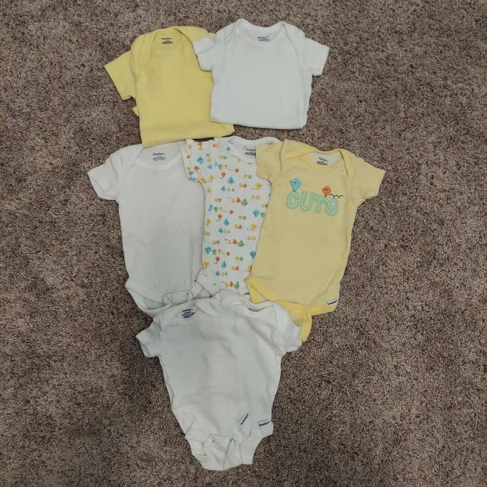 7 Gerber Onesies